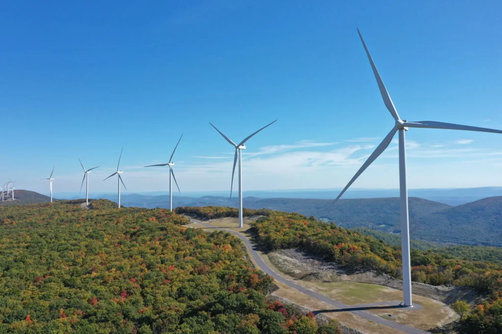Wind turbine generator (WTG) project, consisting of 23 WTGs totaling 110.4 megawatts.