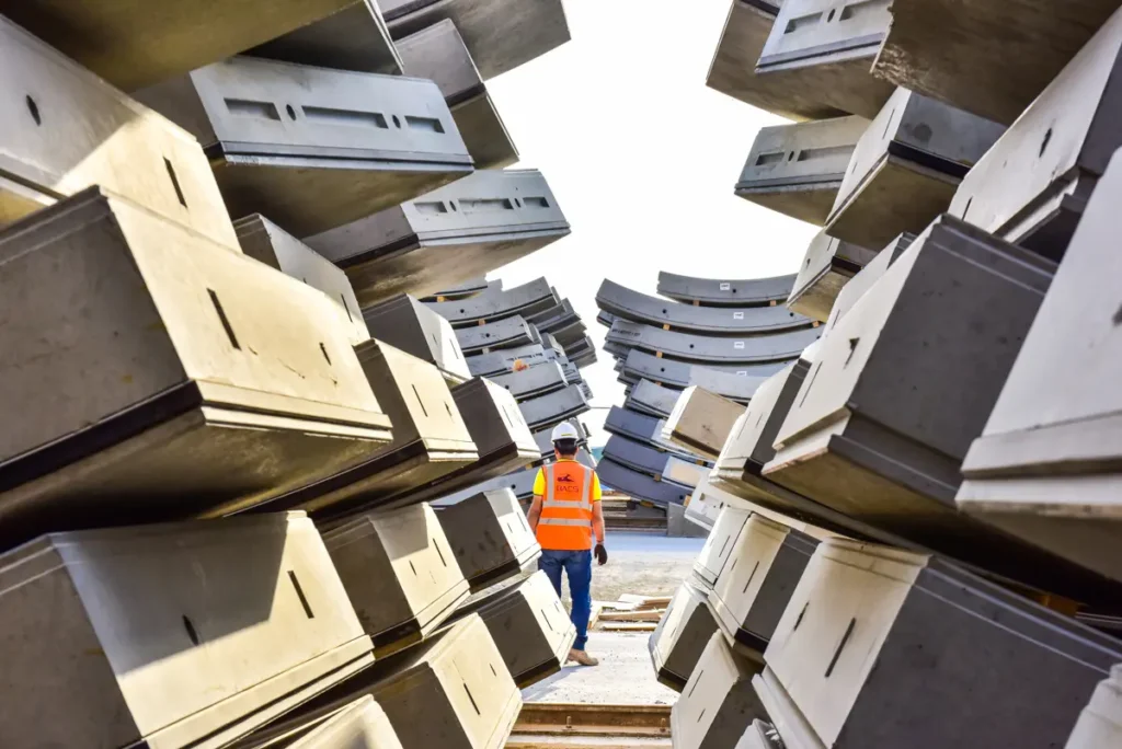 Riyadh Metro Project Segments Yard