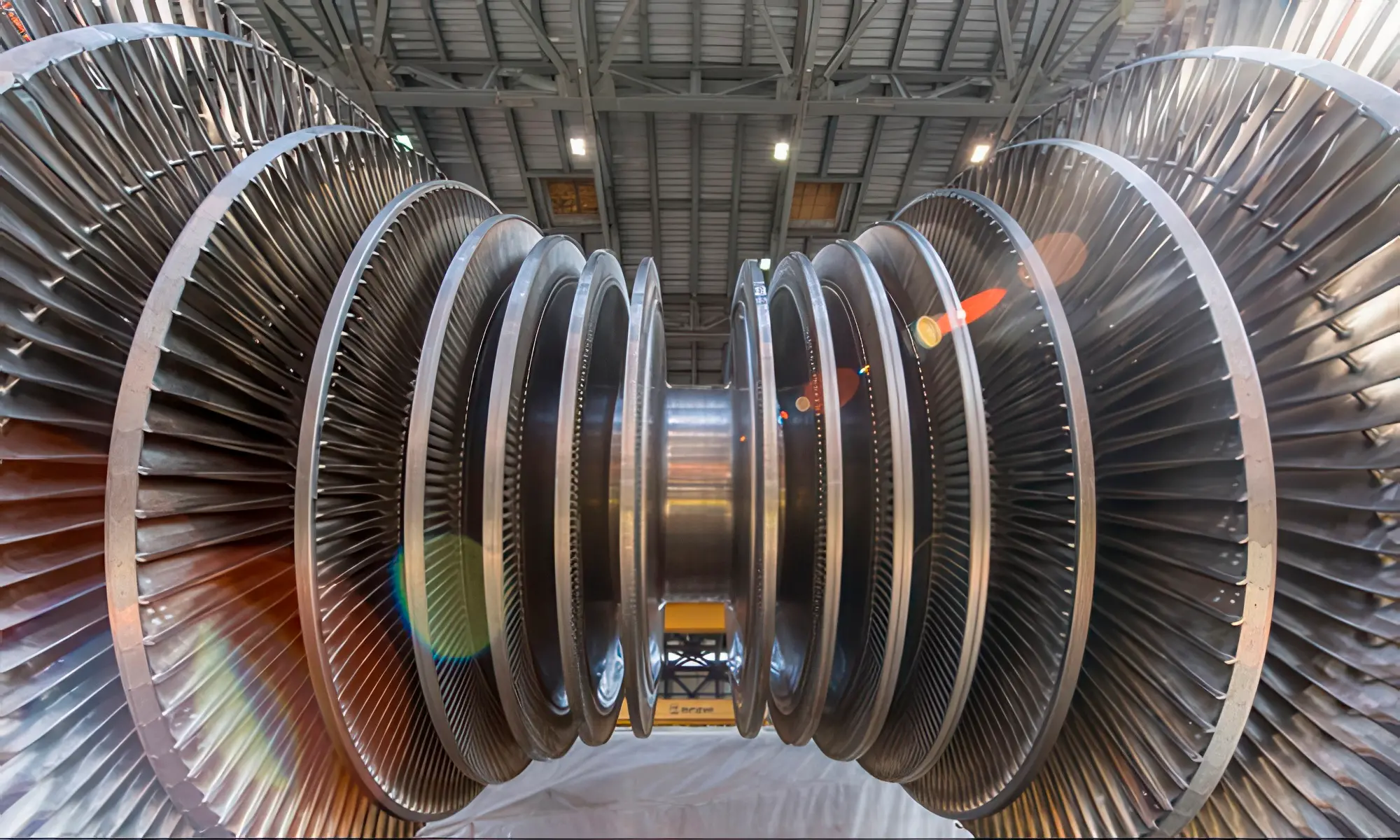 Unit 3 low pressure turbine.